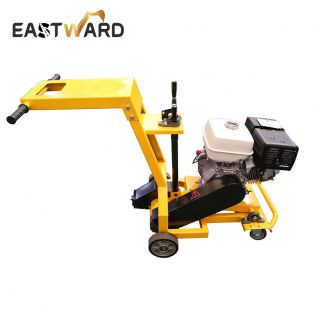 Road grooving machine